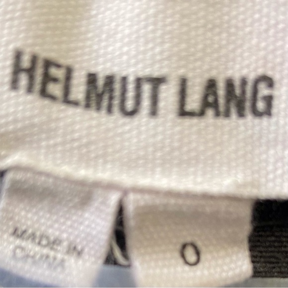 Helmut Lang Lamb leather leggings black stretchy size 0 luxury genuine leather - Picture 2 of 12